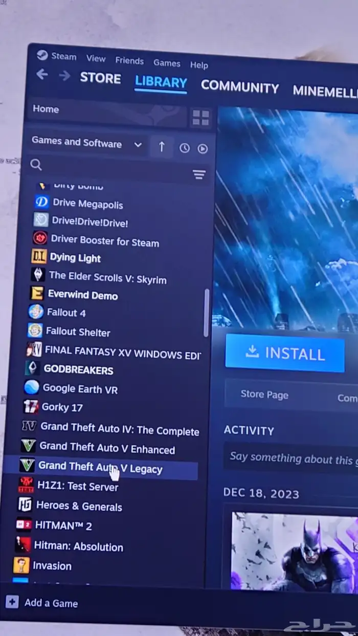 حساب روكيت ليق ستيم والعاب اخرى 6