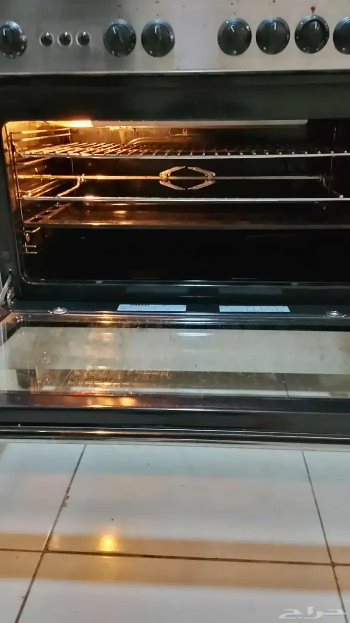 فرن غاز ايطالي نضيف جدا 4