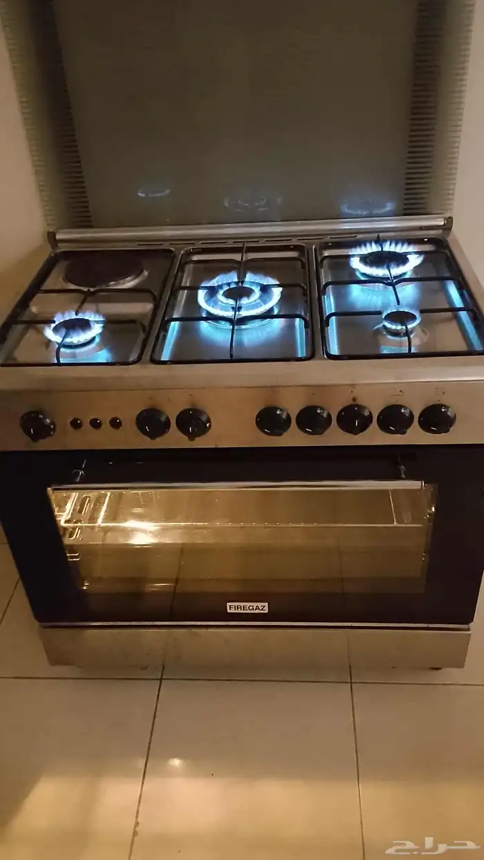 فرن غاز ايطالي نضيف جدا 3