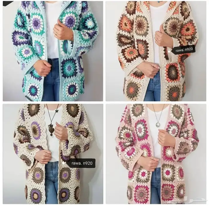 هدايا مواليد فستان كروشيه اعمال يدويه 2