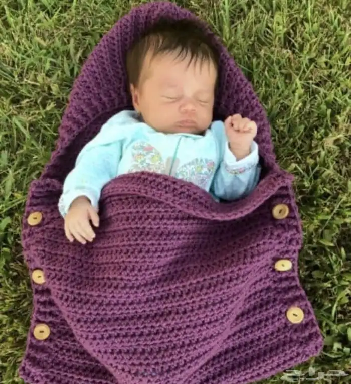 هدايا مواليد فستان كروشيه اعمال يدويه 3