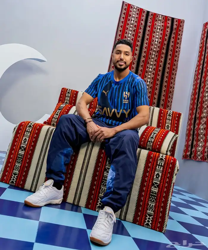 تيشيرت الهلال نسخه كاس العالم طباعه سالم مقاس M L 5