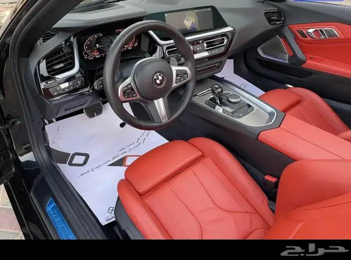بي ام Z4 موديل 2020 صيانات الوكاله اول مالك ماشي 90 8