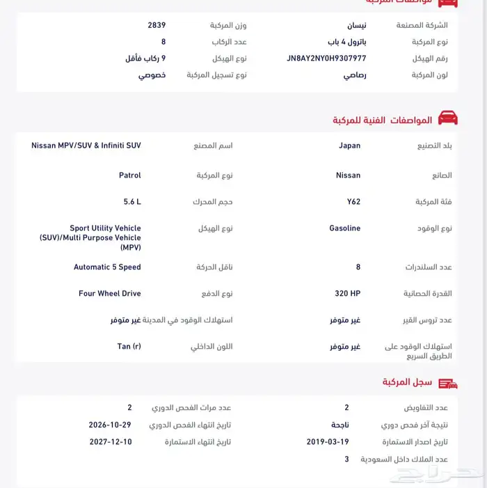 باترول 2017 LE 400 مرفق موجز 29