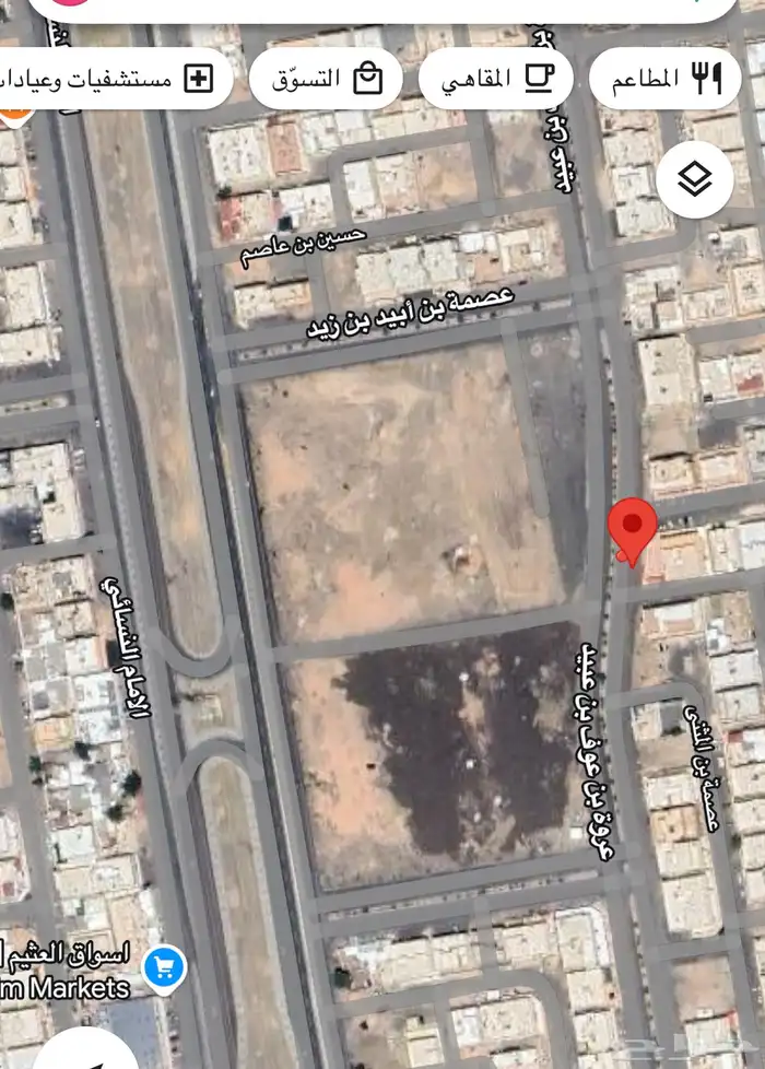 فرصة للبيع أرض تجارية بالعزيزية 0