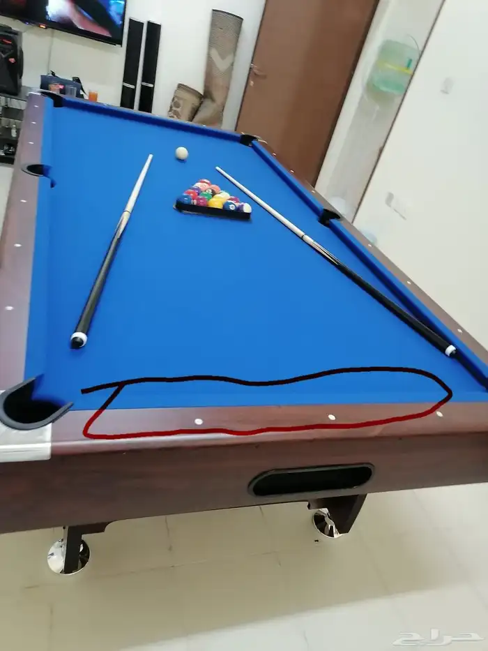 بلياردو بمقاسات متعددة والعاب دولية تنس وفرفيره 41