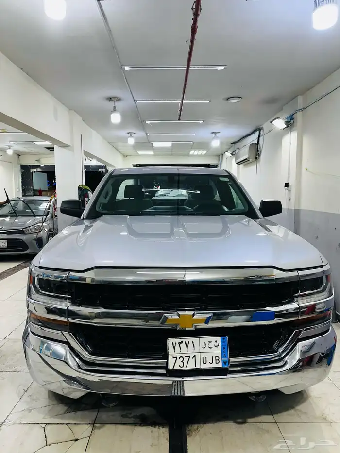 سلفرادو 2017 رصاصي 6 سلندر بدون دبل 3