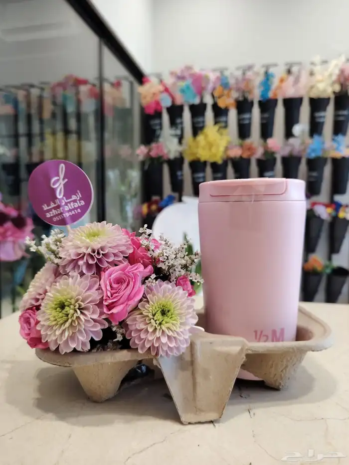 المق الوردي هاف مليون محل ازهار الفلا بالرحاب 0