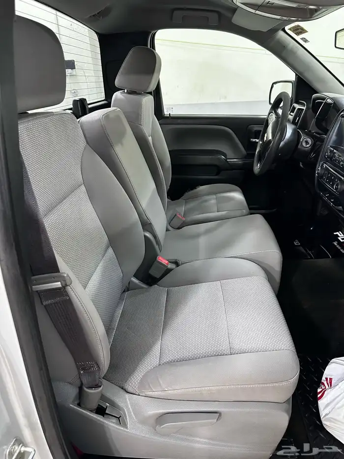 سلفرادو 2017 رصاصي 6 سلندر بدون دبل 2