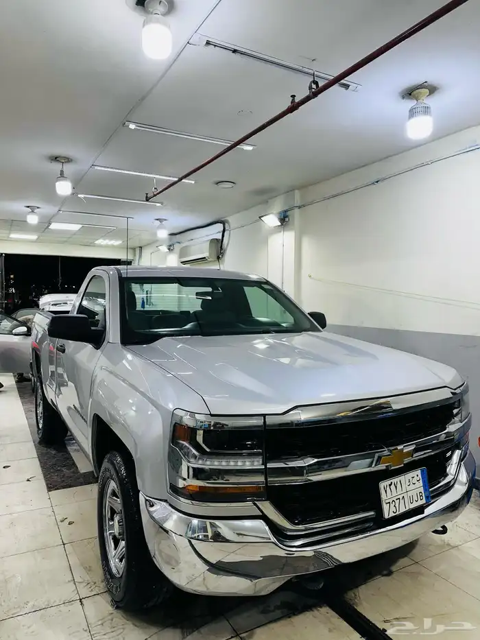 سلفرادو 2017 رصاصي 6 سلندر بدون دبل 12