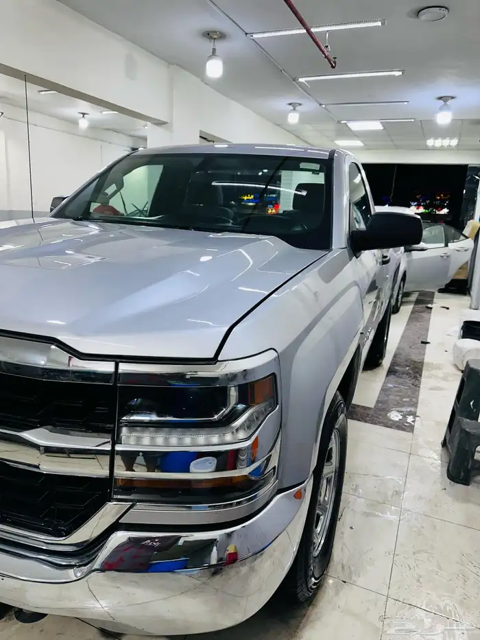 سلفرادو 2017 رصاصي 6 سلندر بدون دبل 9