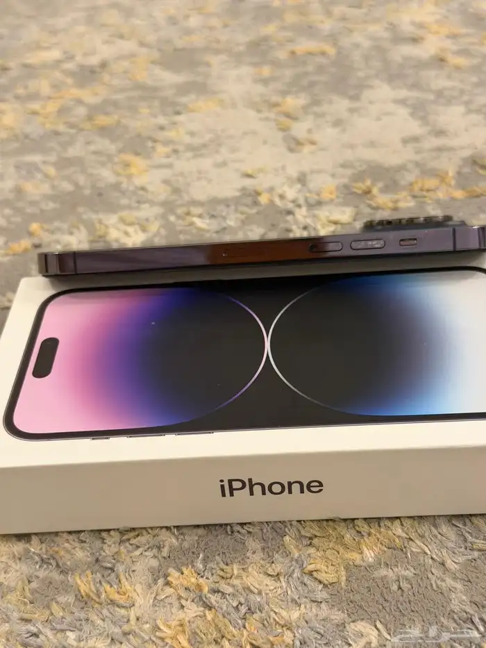 ايفون 14 برو ماكس نظيف جدا  ذاكرته 256 3