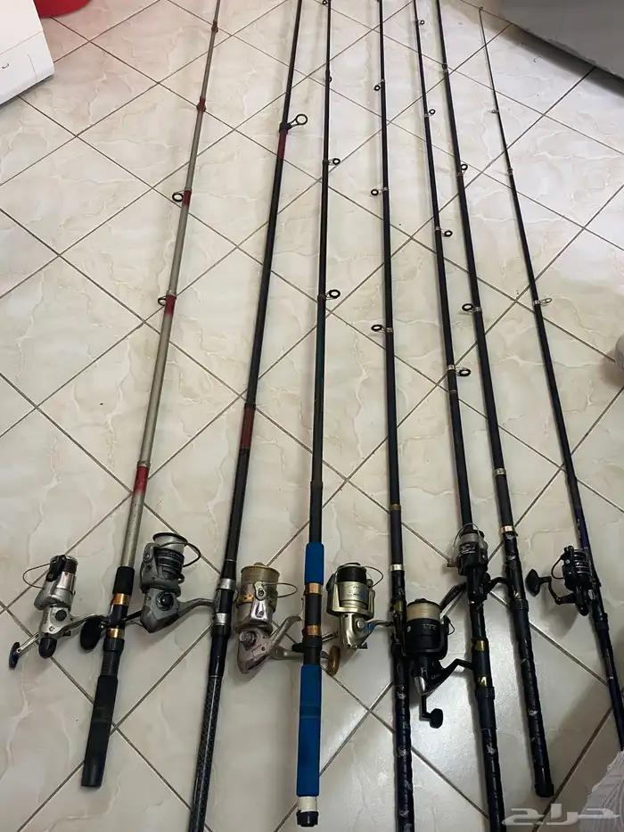 سنارة صيد ماكينة صيد عدد 7 2