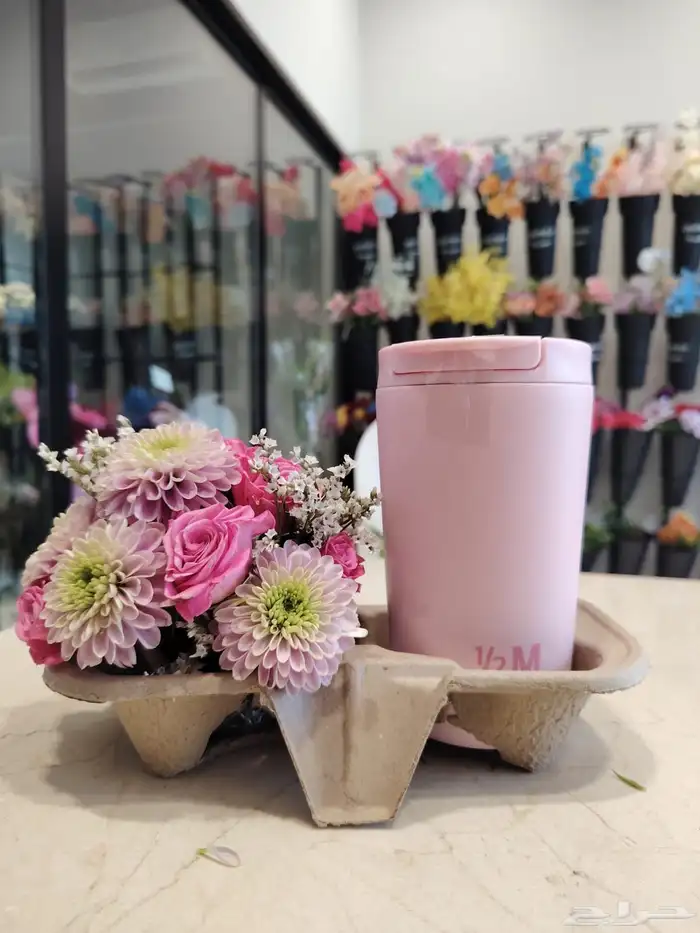 المق الوردي هاف مليون محل ازهار الفلا بالرحاب 1