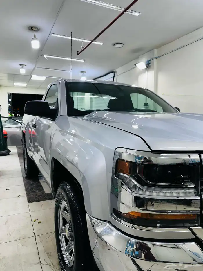 سلفرادو 2017 رصاصي 6 سلندر بدون دبل 8