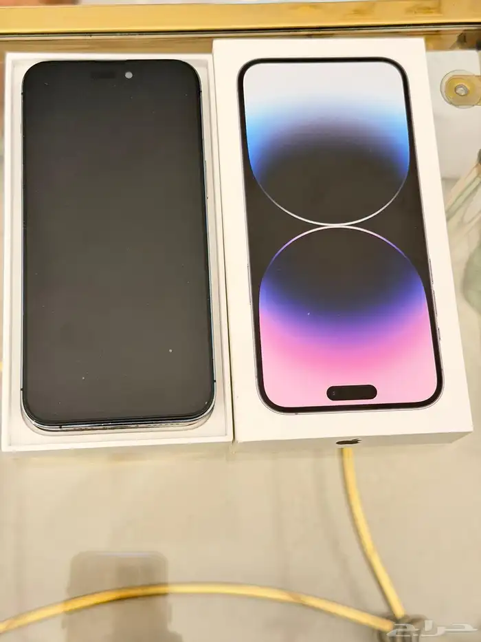 ايفون 14 برو ماكس نظيف جدا  ذاكرته 256 4