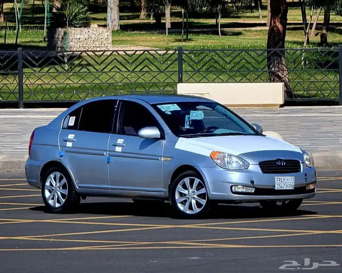 اكسنت 2008 خالي من الحوادث فيها رش متفرق عشان الفحص 0