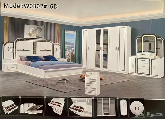 عروض غرف نوم فاخره 38