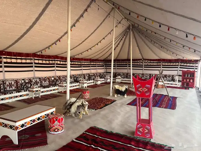 تاجير اخيام تاجير بيوت شعر تاجير دفايات تاجير جلسات شعبي تاج 4