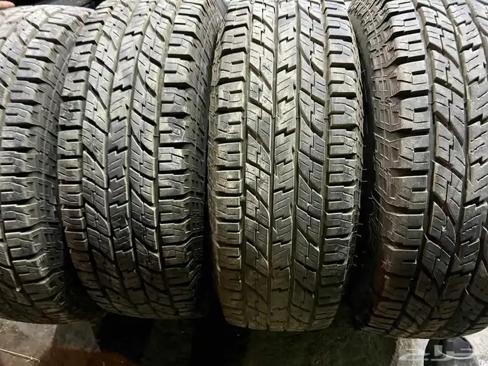 جنوط سلفرادو مقاس 17 اصلي مع كفرات يوكهاما تاريخ 2024 نص الس 7