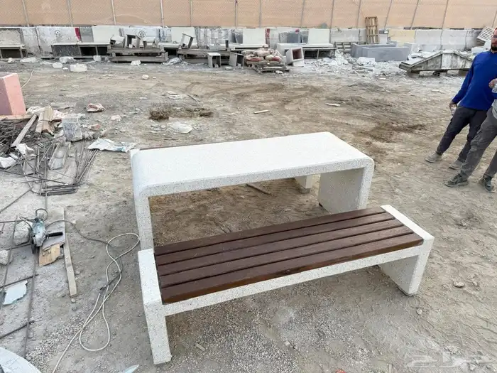 قواعد خرسانية-مصدات خرسانية-كراسي حدائق 5