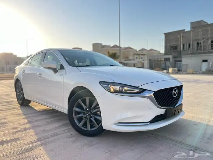 مازدا 6 موديل 2021 نصف فل نظيف جداا 2