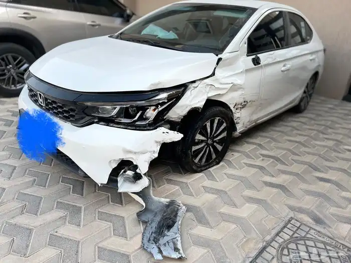 هوندا سيتي. 2024 مصدوم للبيع بحالته ماشي15الف 1