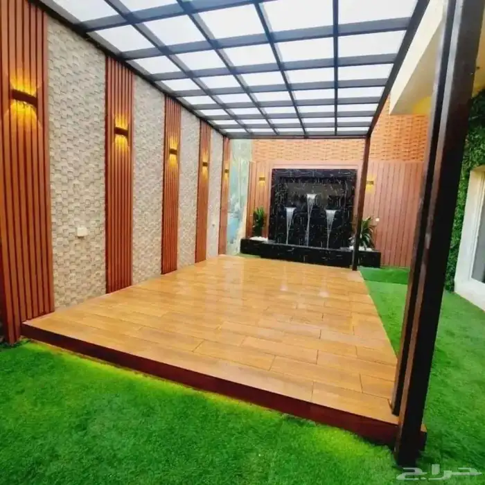 تنسيق حدائق وشلالات 9