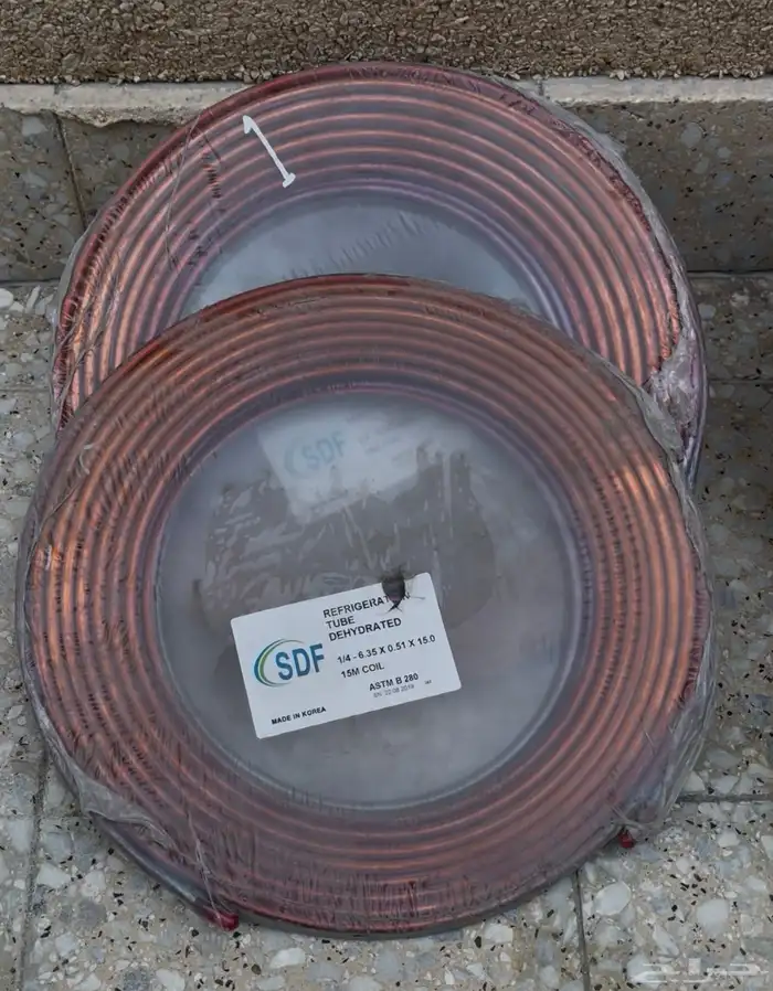 مواسيرنحاس حق تكييف وتبريد 0