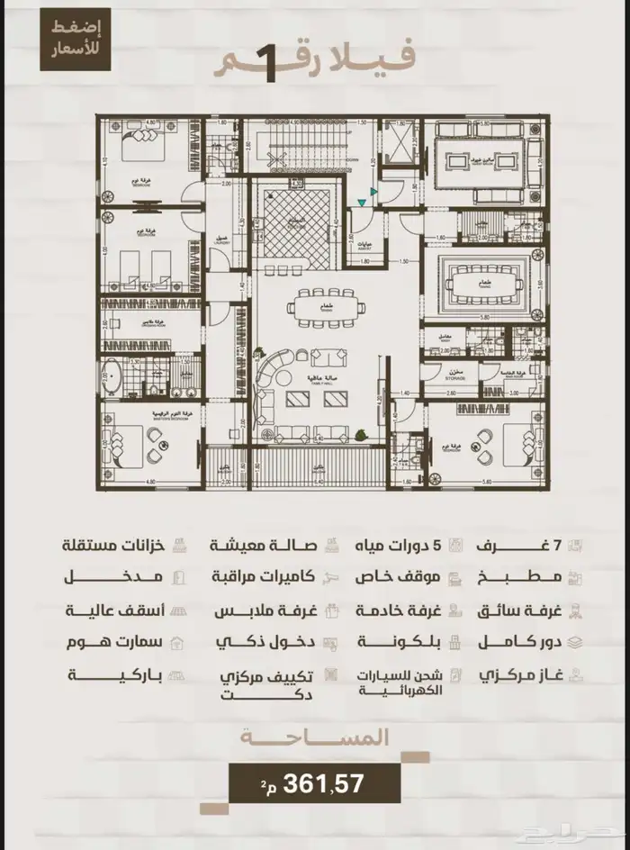 شقق للبيع نظام دور كامل حي الحمراء 4