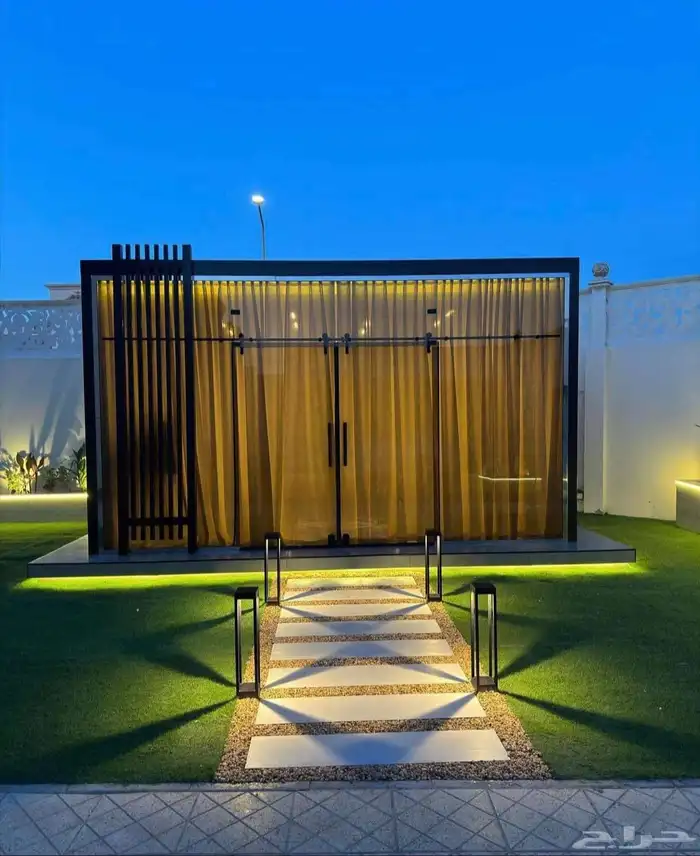 خيام ومضلات وسواتر وجلسات خارجيه وديكورات تسليم مفتاح 4