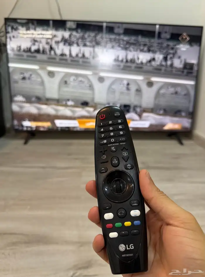 للبيع تلفزيون LG 65 انش 4K موديل 1