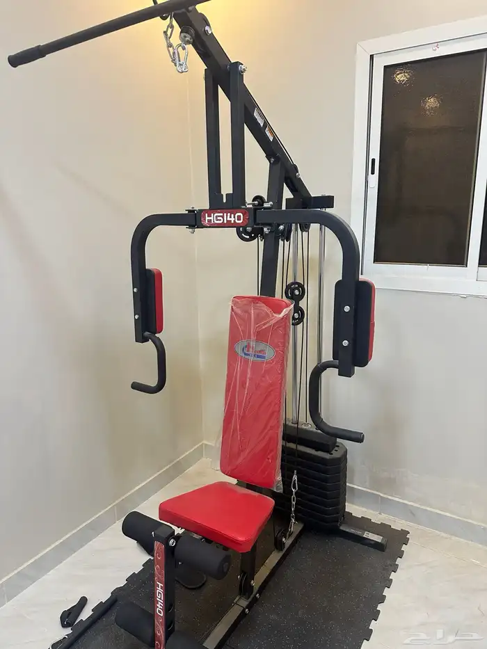 جهاز رياضي كمال اجسام متعدد التمارين مع ارضية عازل 0