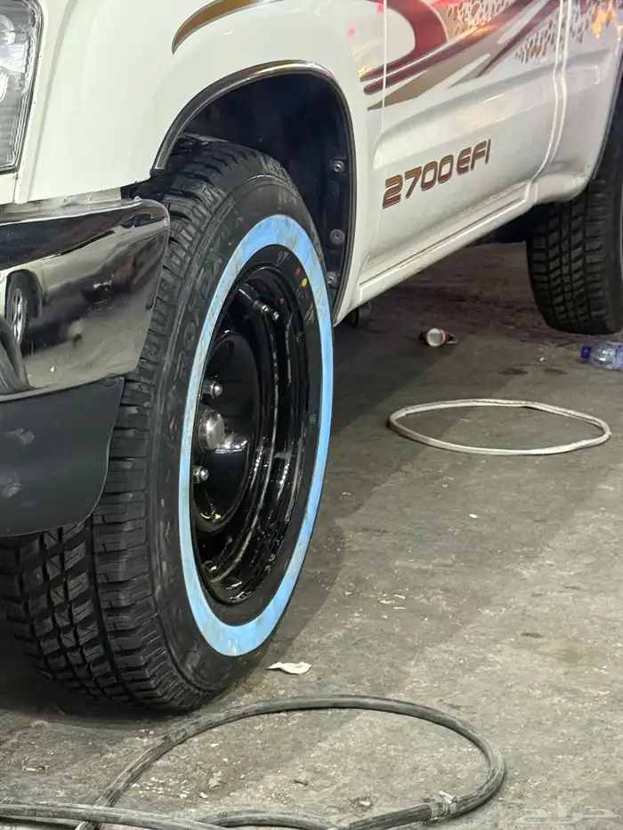 جنوط مرسديس دمعه مايل وكفرات مقطعه 6