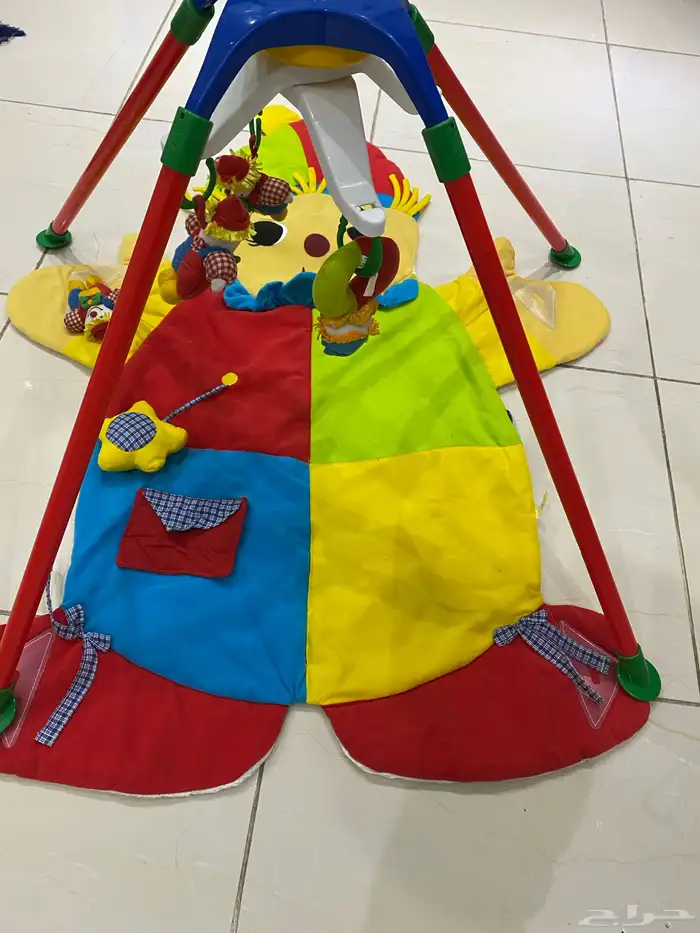 baby playing mat and fan 1