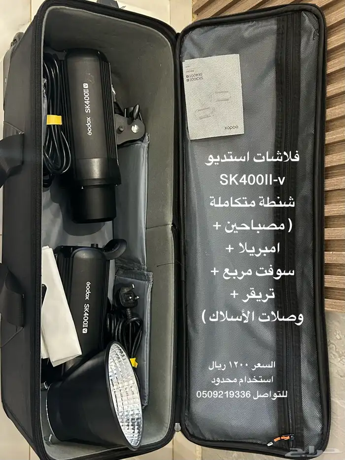 كاميرا R6 markIIميرورليس احترافيه   فلاشات استديو 9