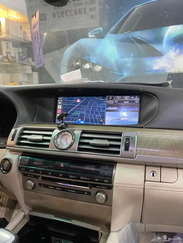 لكزس LS تحويل شاشة الوكاله الي اندرويد وكاربلاي 3