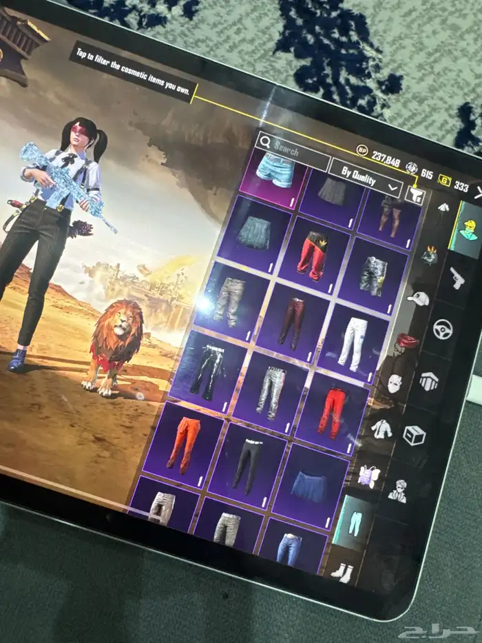 حساب ببجي 16