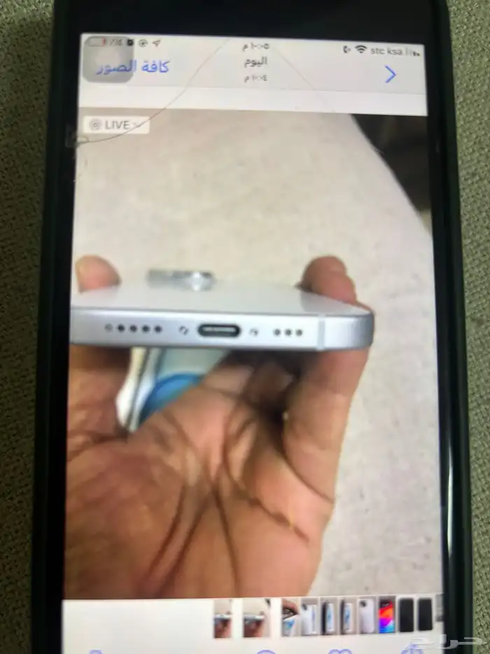 آيفون 15 ذاكره 128 جيجا بحالة الجديد 12