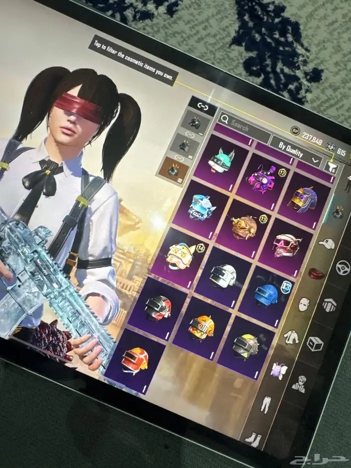 حساب ببجي 10