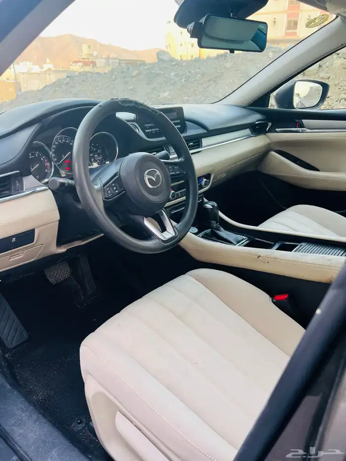 مازدا 2019 الشكل الجديد ستاندر اول دفعه نظيفة شررط موديل 6 13