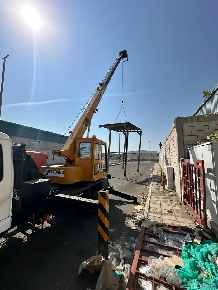 كرين _ بسكت _مان لفت _ رافعه شوكيه جندوله ايجار يومي وشهري 6