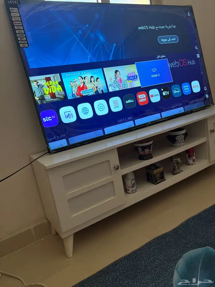 تلفزيون 65 بوصه للبيع مستعجل سمارت الموقع شروره 3