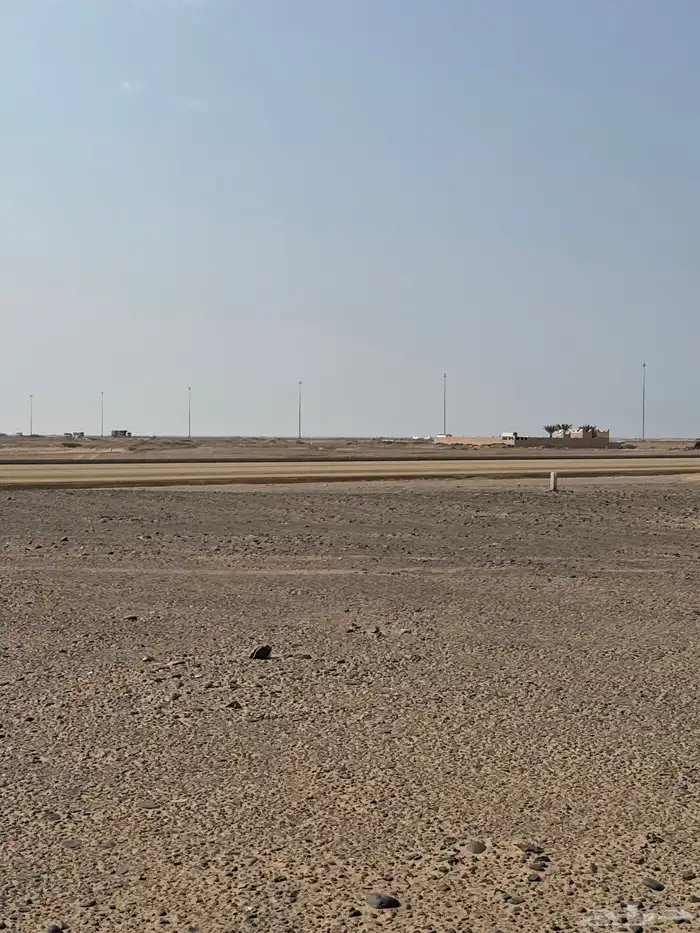 قطعة مميزة في مخطط الهجرة ب شارع 25 ظهيرة 52 المسفلت 2