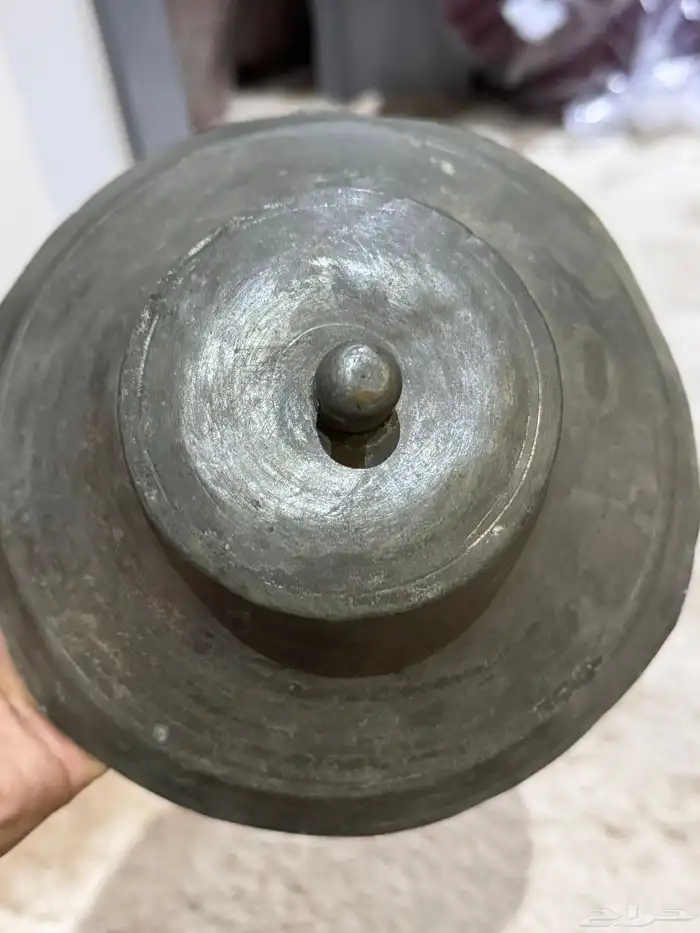 زبدية عثماني نحاس احمر قديم Ottoman Copper Dish 19th Century 6