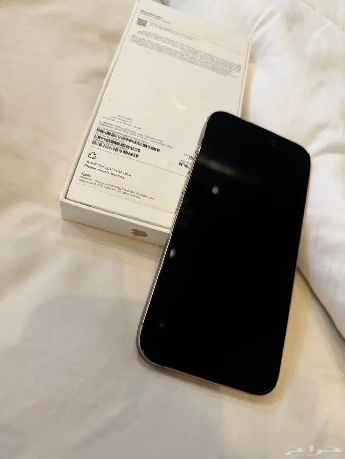 ايفون بروماكس تيتانيوم صحراوي مساحه 512 0