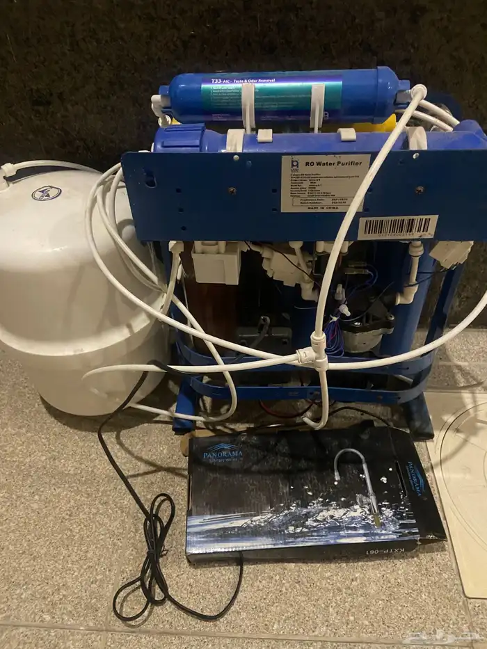 جهاز تحلية نقي لتنقية الماء شغال على الشرط 0