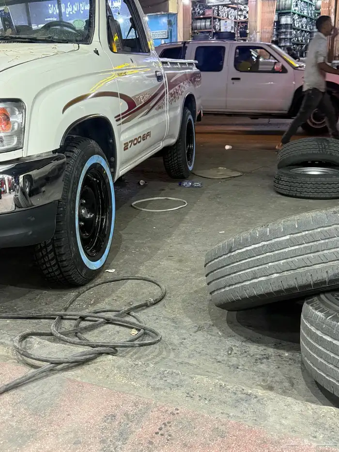 جنوط مرسديس دمعه مايل وكفرات مقطعه 7