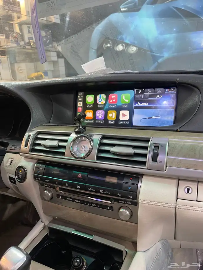 لكزس LS تحويل شاشة الوكاله الي اندرويد وكاربلاي 2