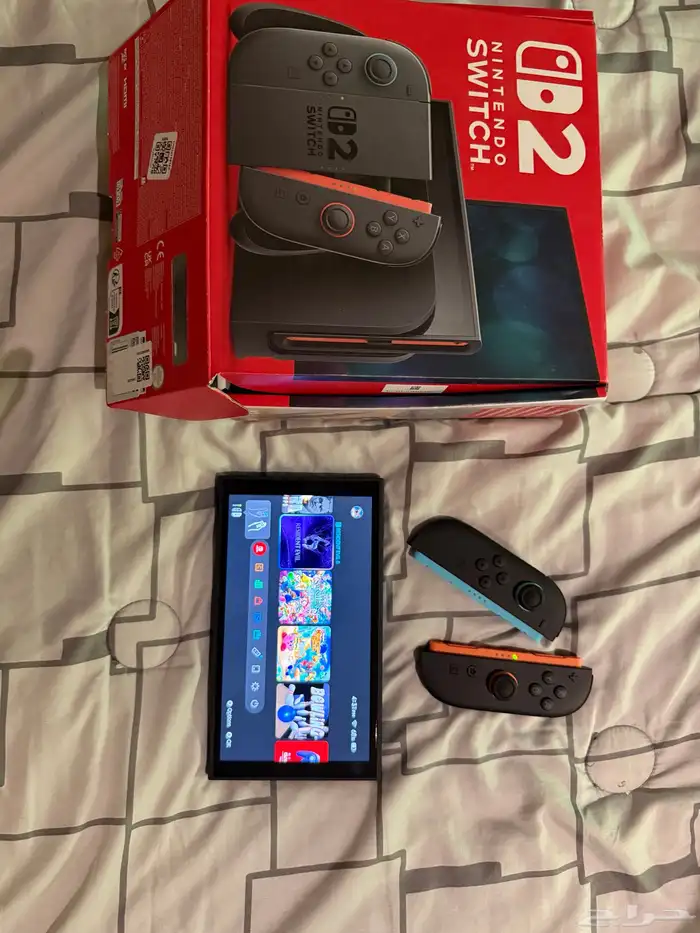 نينتيندو سويتش 2 - كامل اغراضه بدون العاب 2